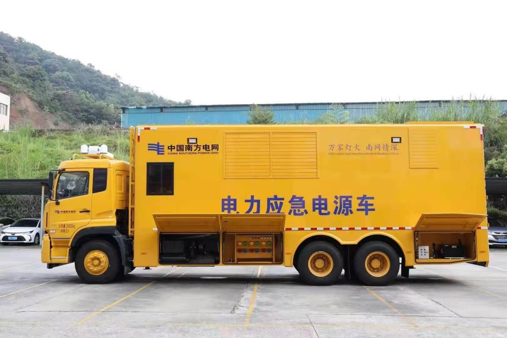 海城安康大型柴油发电机发电车UPS电源出租租赁